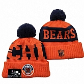 Chicago Bears Team Logo Knit Hat YD (22)